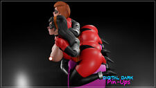 Elastigirl, am Sybian, The Incredibles, sexy Pin Up, Figur, 3D Druck, UNBEMALT