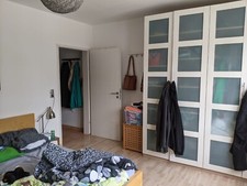 PAX ILSENG 2 KleiderscGhrank mit BERGSBO Türen, Weiß und Eichenachbildung