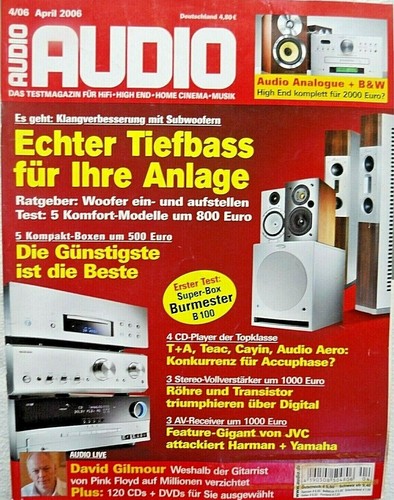Audio w dm - 4/06,b&w,