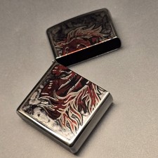 Zippo HORSE/Pferd Fusion (nur Hülle) Leerhülle, OHNE Benzineinsatz (2.Wahl).