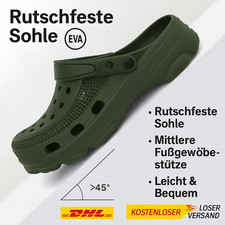 Comwarm Herren-Clogs