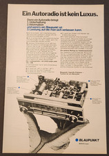 61. Blaupunkt Auto Radio Ludwigshafen Werbeanzeige Werbung Reklame 1973