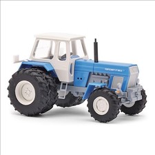 Busch 1:87 H0 54204 Traktor Fortschritt ZT 303 mit Doppelbereifung, blau NEU OVP