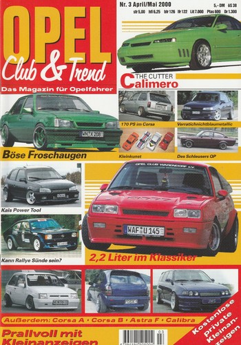 Opel club trend 2000 - trend,