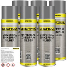 6x BREHMA Universal Zinkspray