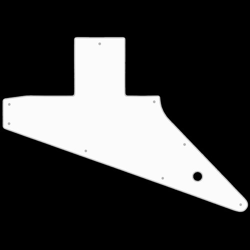 Pickguard music weiß 3ply - wd-music,