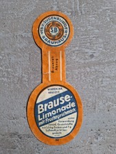 Bieretikett VEB (K) Sudenburger Brauhaus, Brause-Limonade, DDR 