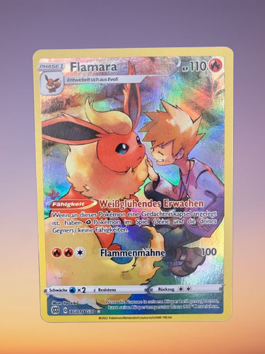 Pokémon karte flamara - pokémon,