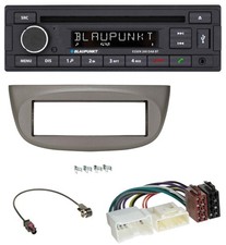 Blaupunkt USB MP3 Bluetooth DAB CD Autoradio für Renault Twingo ab 2012 beige-gr