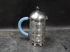 Alessi Michael Graves Kaffeebereiter Kaffeedrücker  Edelstahl