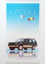 Chevrolet Blazer 199? Prospekt