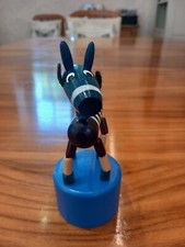 Holz Zebra DAUMENPUPPE