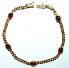 Schmales Damen - Armband Gold