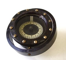 Seltener alter Bakelit Kompass VEB Geräte und Regelwerke Teltow