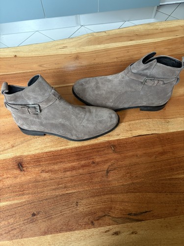 Moderne echtleder stiefel - echtleder,