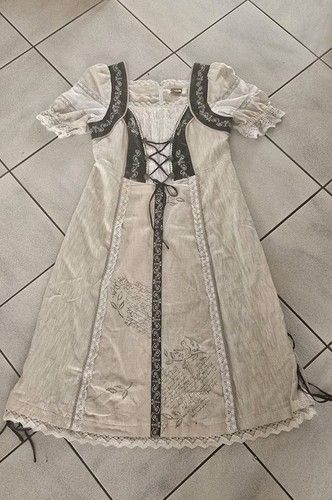 Landhauskleid dirndl leinen - dirndl,