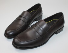 PRIME SHOES PF PALERMO Herren Slipper Schlupfschuhe Leder Braun UK 6,5 Gr 40 NEU