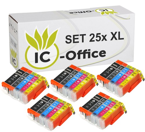 25x canon patronen - 550, 551