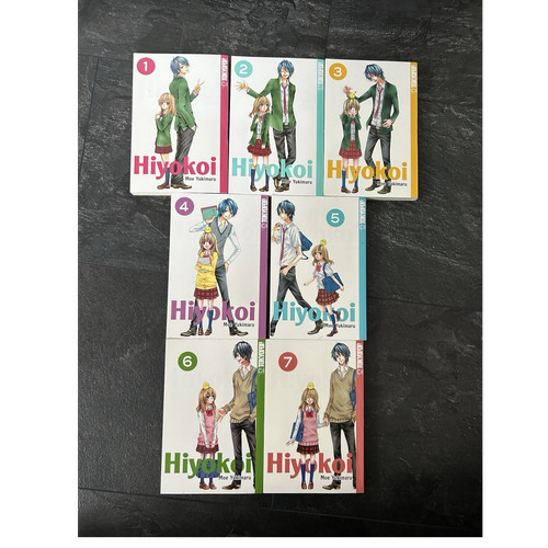 Tokyopop hiyokoi manga set - hiyokoi,