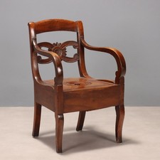 Antikes Stuhl Louis Philippe