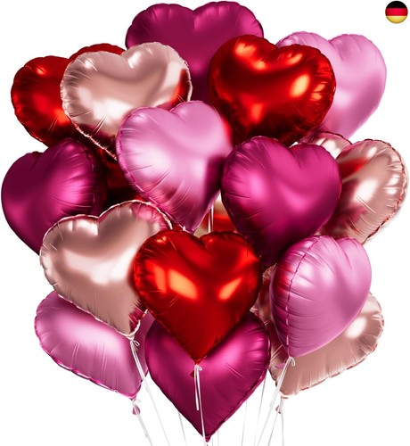 Herz folienballon - herz,