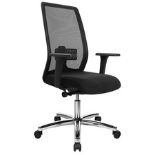 Topstar Bürostuhl EURO STAR 200 Deluxe, EU29OG200 Stoff schwarz, Gestell...