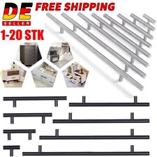 1-20X Stangengriff Möbelgriffe Relinggriff Küchenschrank Türgriffe Edelstahl DE