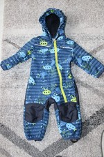 ? Baby Jungen OUTBURST Softshell Anzug Overall Schneeanzug 80 gefüttert Monster