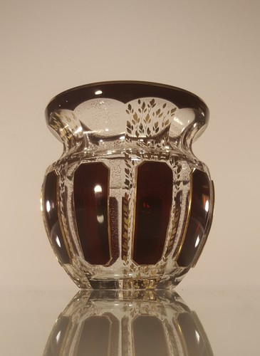 Antique böhmische prunk vase - antique,