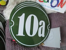 Hausnummer Emaille Ø 26cm