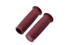 Griffgummis ballig alte Form, Weinrot für IWL AWO BK350 EMW BMW Made in Germany