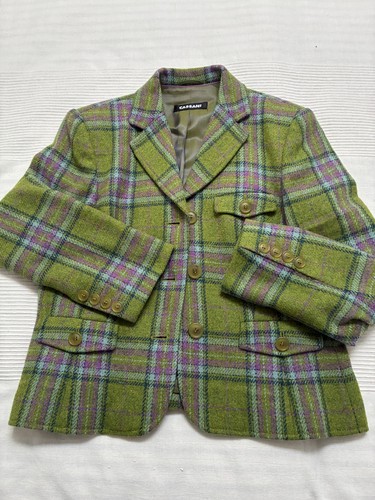 Damen vintage wollblazer jacke - damen, vintage-wollblazer-jacke