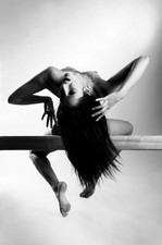 Aktfoto in Schwarz Weis