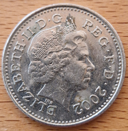 Ten pence 2002 - pence, münze