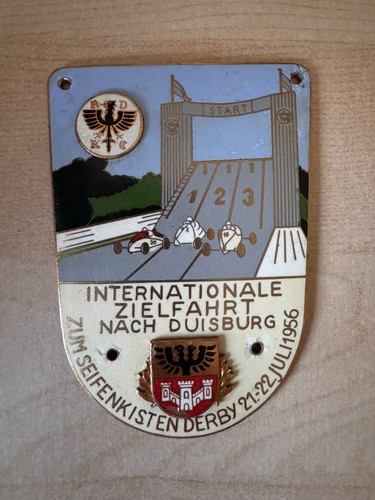 Alte plakette badge oldtimer - plakette,