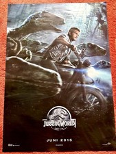 Jurassic World - Ein Neues Zeitalter Kinoplakat Poster A0, 84x119cm, Chris Pratt