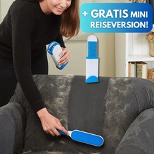 Sebi™ Selbstreinigende Fusselbürste Fusselrolle Tierhaarentferner Set Katzenhaar