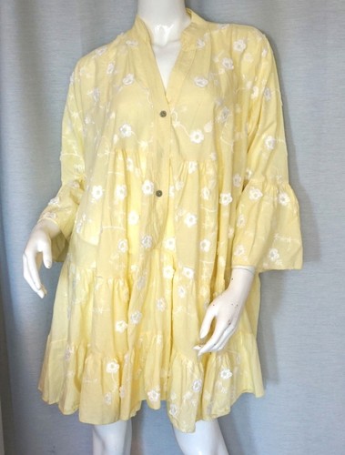 Hippie tunika kleid - hippie, blüten