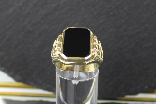 Herrenring siegelring 333er - herrenring,, siegelring,