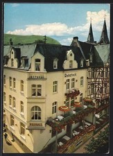 Boppard am Rhein, Rheinhotel Rebstock von C. A. Stumm, Ansichtskarte 