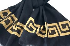 SCHAL STOLA 60 x 190 MÄANDER