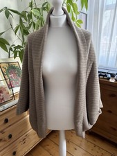Kaschmir Poncho Strickjacke
