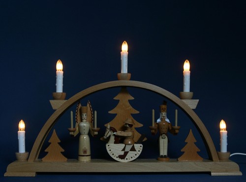 Schwibbogen 50cm engel und - engel,