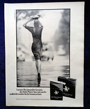 JPS John Player Special Zigaretten, originale Werbung aus 1980