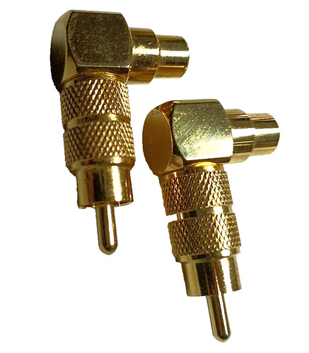 Stück rca cinch winkel - rca,