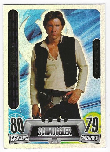 Force attax movie cards - force, 227