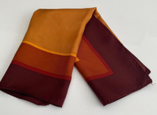 Windsor Wunderschönes 100%Seide  Für Heeren Damen Feines Damentuch 42 x42 cm