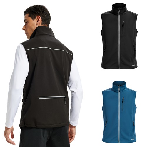 Herren softshell weste - softshell,