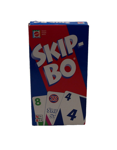 Skip kartenspiel - skip-bo,