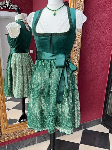 Krüger dirndl grün samt - grün, gr